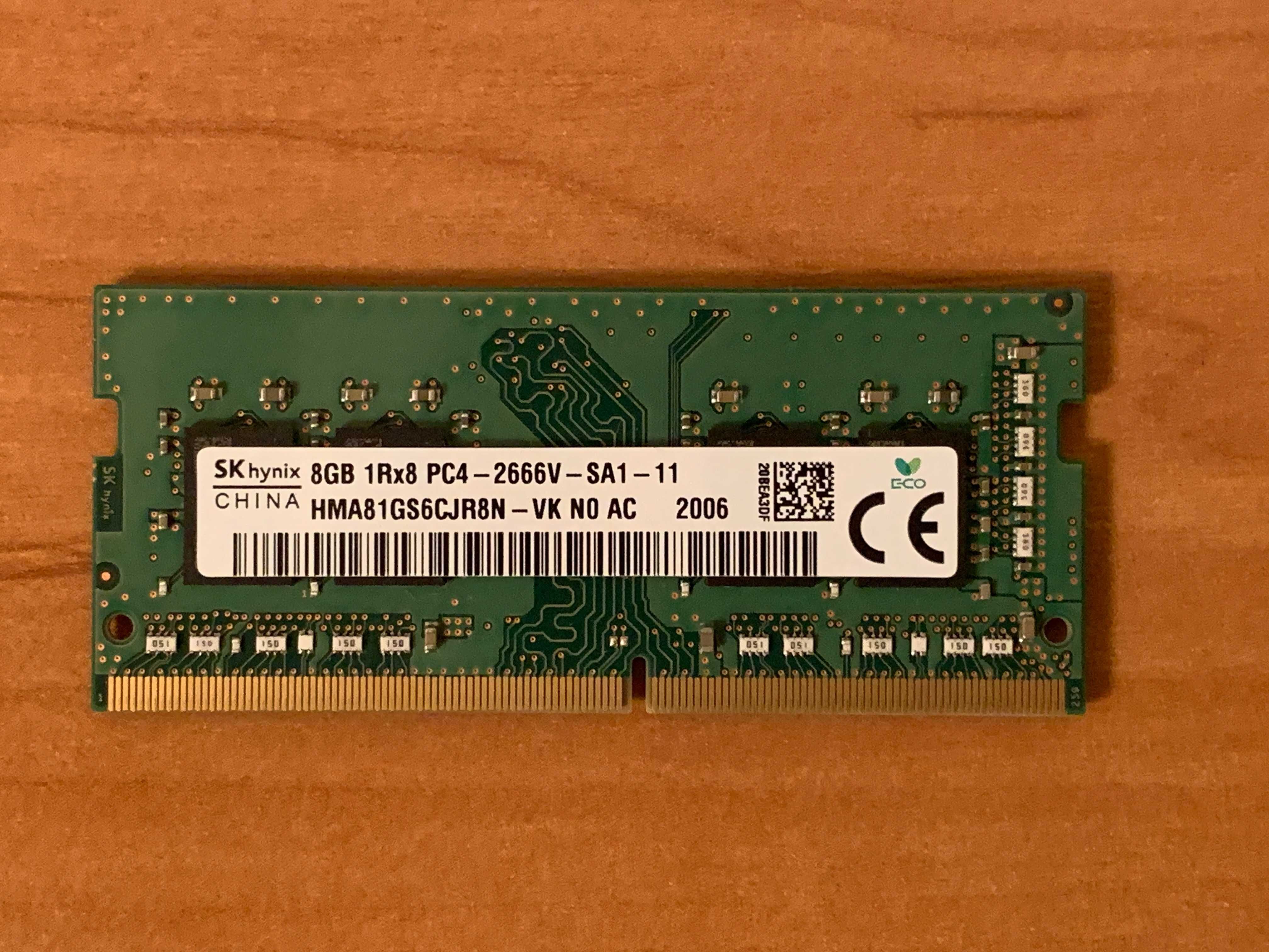 Оперативная память SK hynix 8 GB SO-DIMM DDR4 2666 MHz