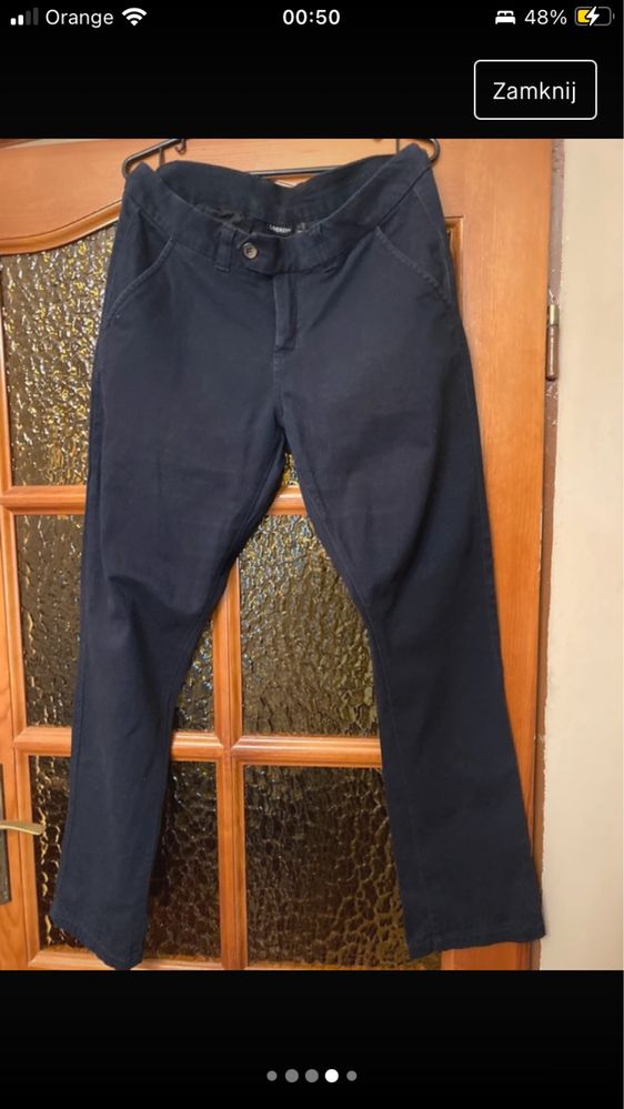 Spodnie materialowe meskie