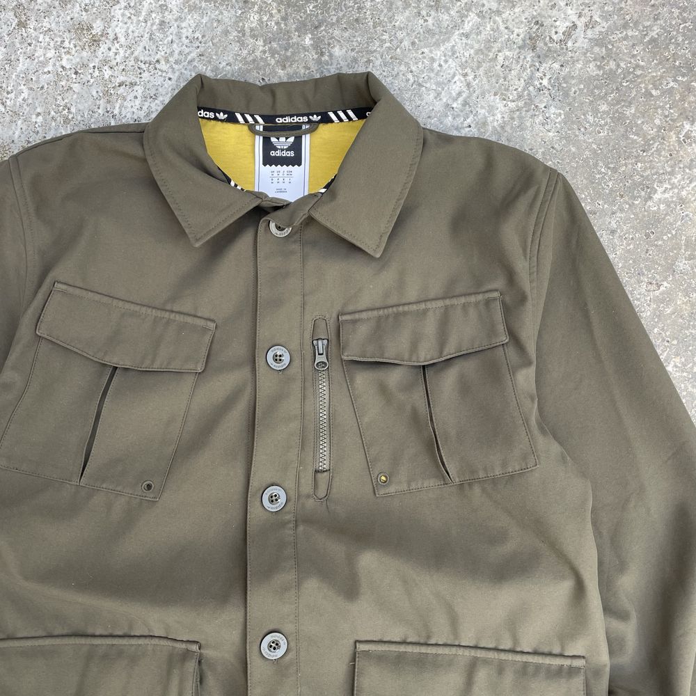 Куртка adidas GSG9 Military Jacket Oak Green/Yellow