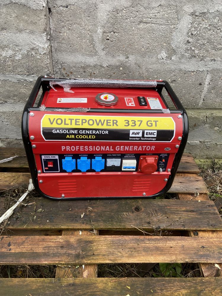 Agregat prądotwórczy Siła Generator trójfazowy Voltepower 337gt