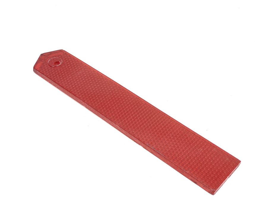 Odblask czerwony 24 x 4 cm