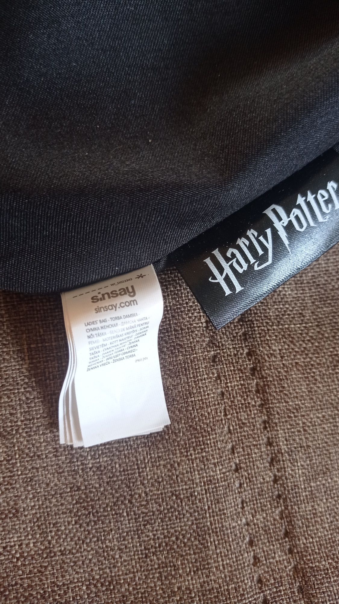 Torba na ramię Sinsay Harry Potter czarna