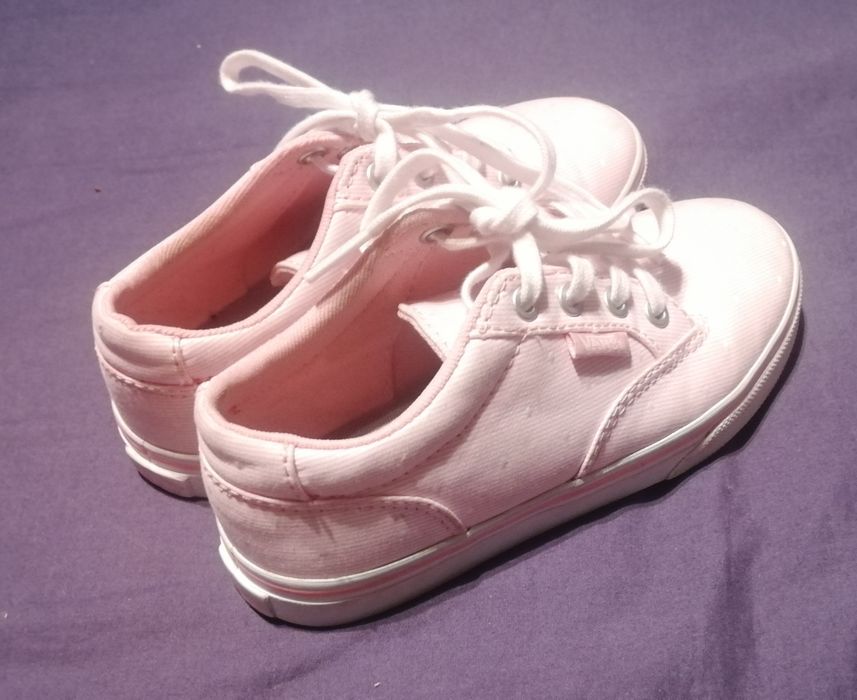 Ténis Vans cor de rosa 30.5