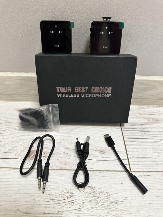 Zestaw bezprzewodowych mikrofonów