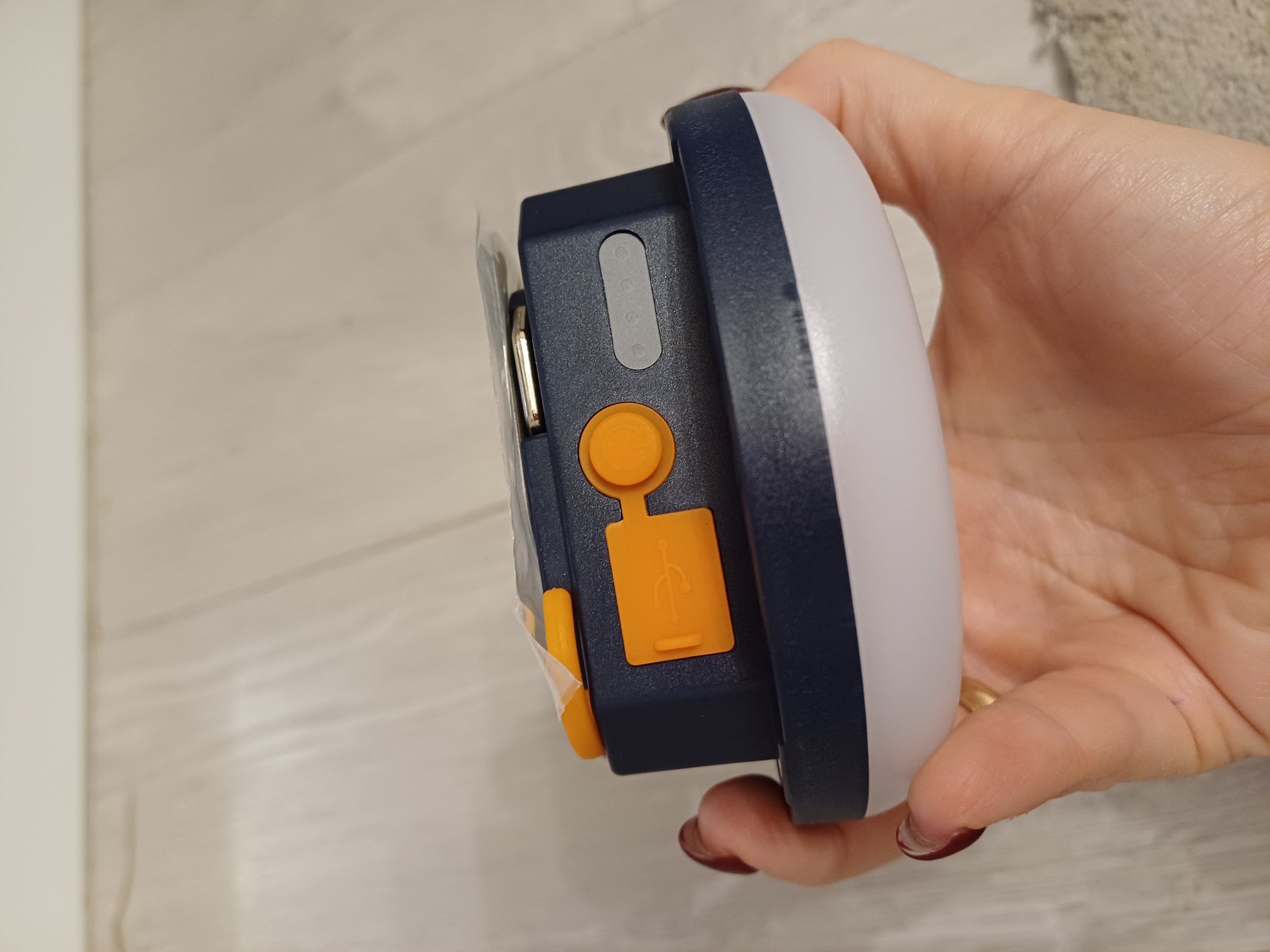 Ліхтар світодіодний з високою яскравістю. 3 режими. Лампа usb.