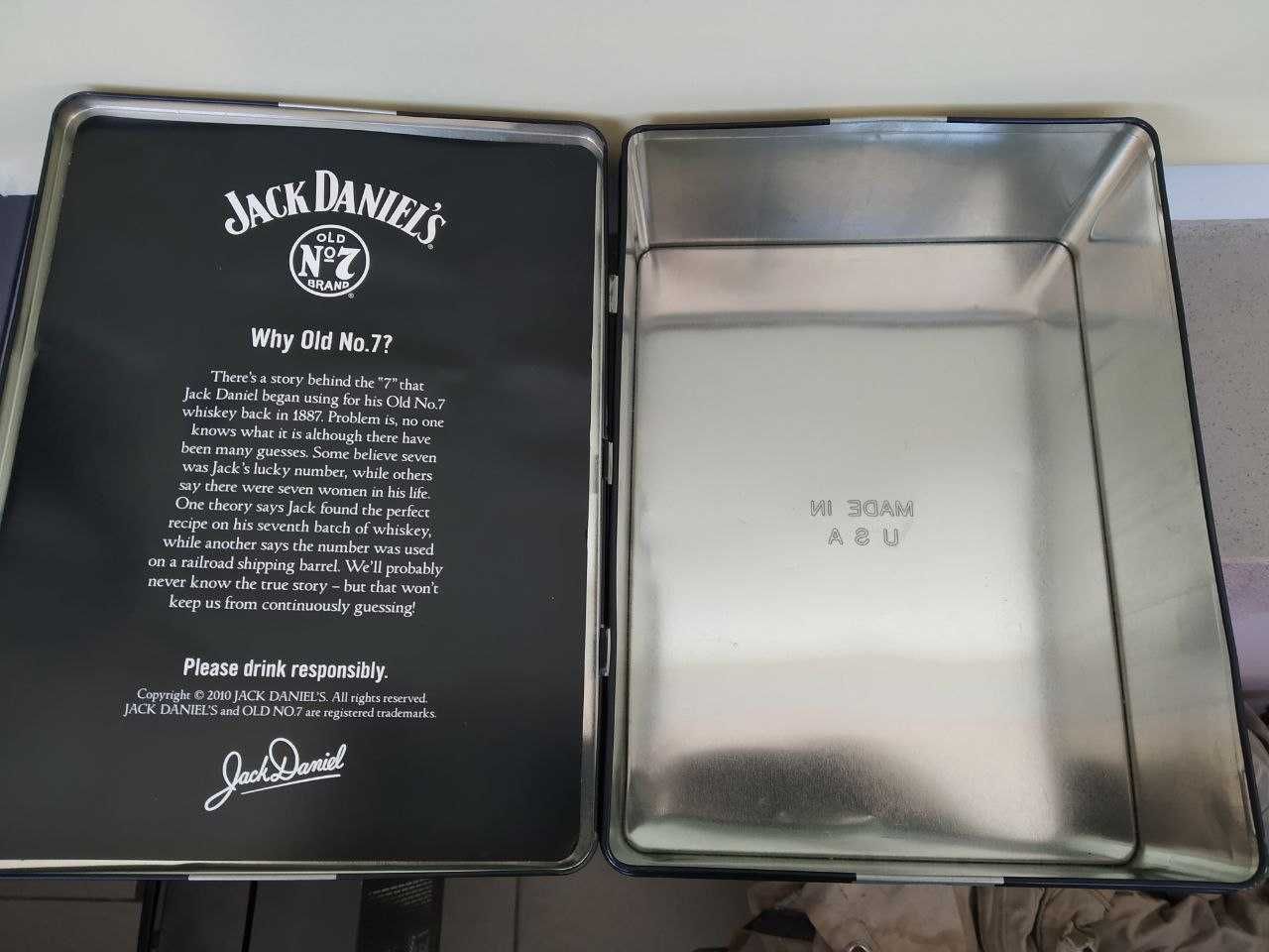 Металеві подарункові коробки від Jack Daniel`s, Джек Дениелс