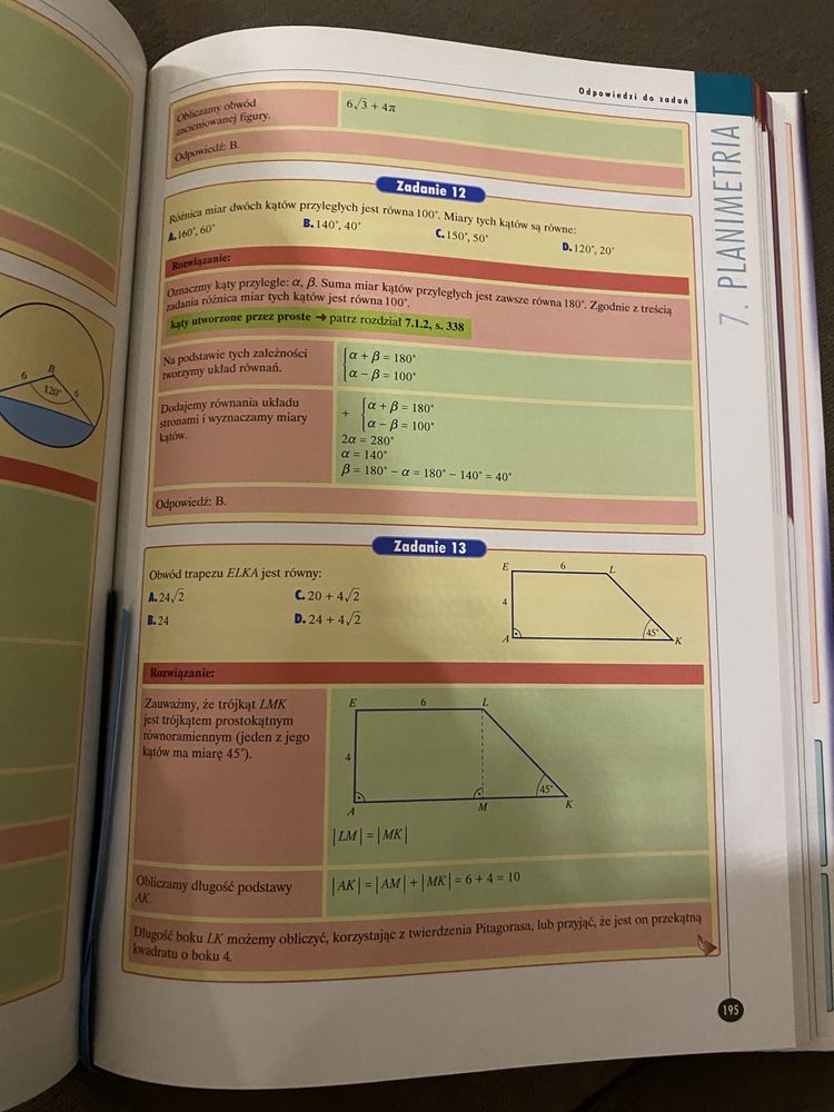 Książka "Obowiązkowa matura z matematyki" Operon