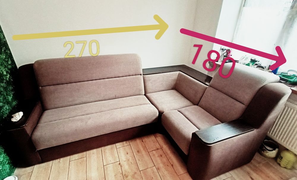 Кутовий диван в ідеальному стані Угловой диван ліжко кровать