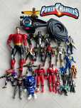 Coleção de figuras Power Ranger Vintage e Recentes Bandai