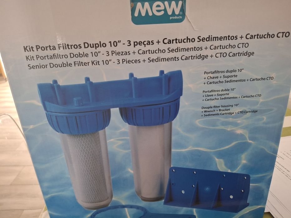 Filtros de água calcario e areias