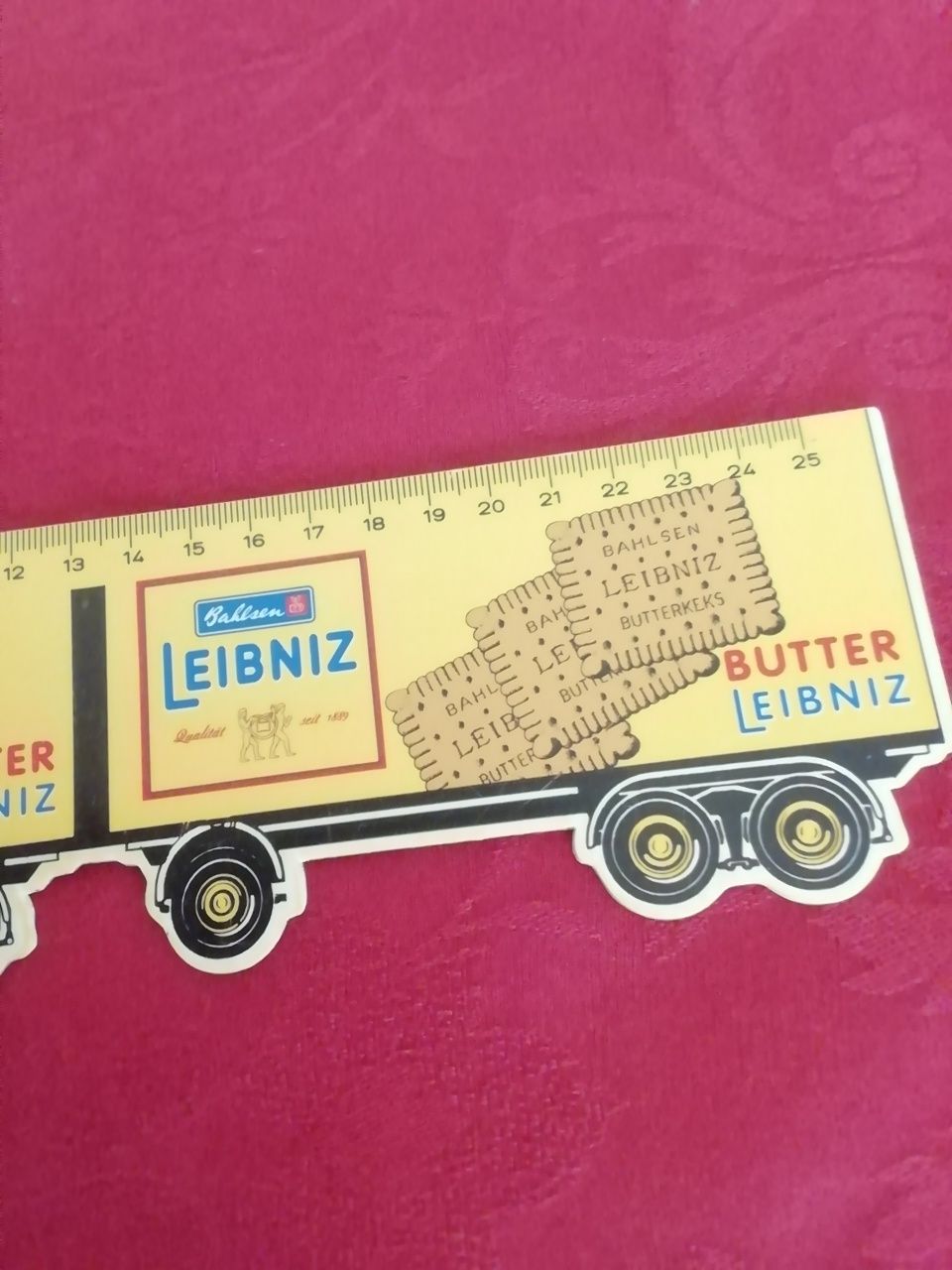 Régua antiga, da Bahlsen Leibniz