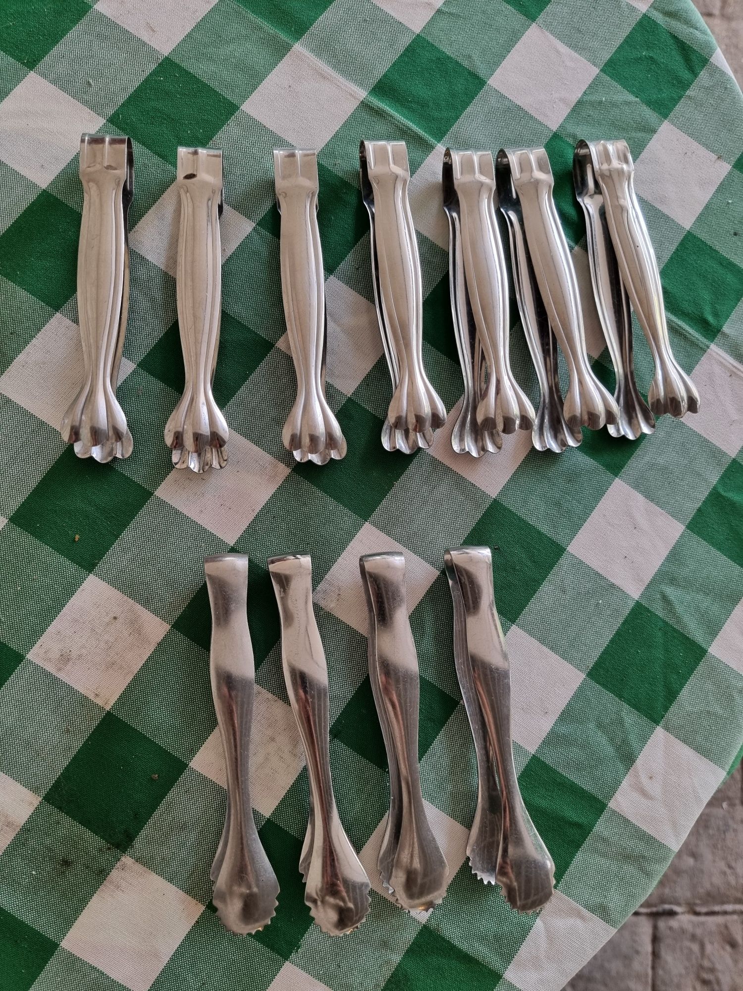11 Pinças de gelo em inox