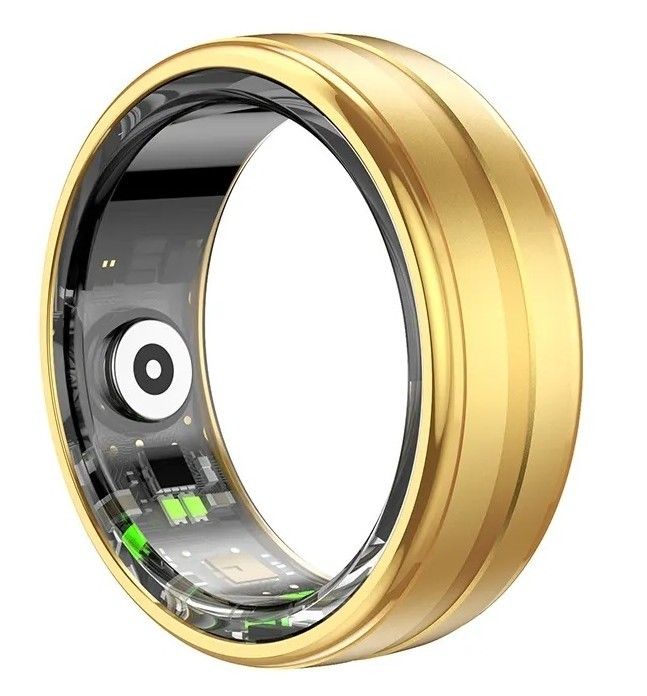 smart ring rubicon r6 gold size-8(us) smarub320