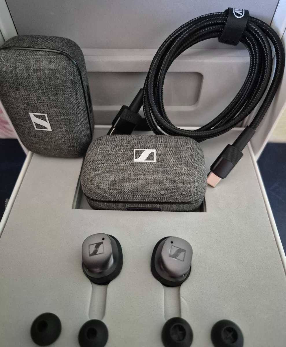 Sennheiser Momentum TWS 3 GRAFIT i extra etui