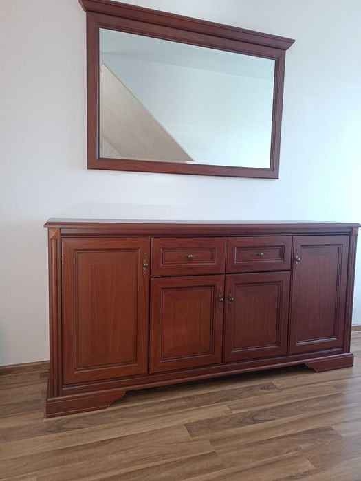 Komoda,lustro, szafka RTV -zestaw