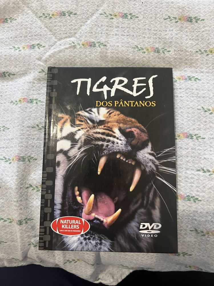 DVD em Livro Tigre dos Pântanos