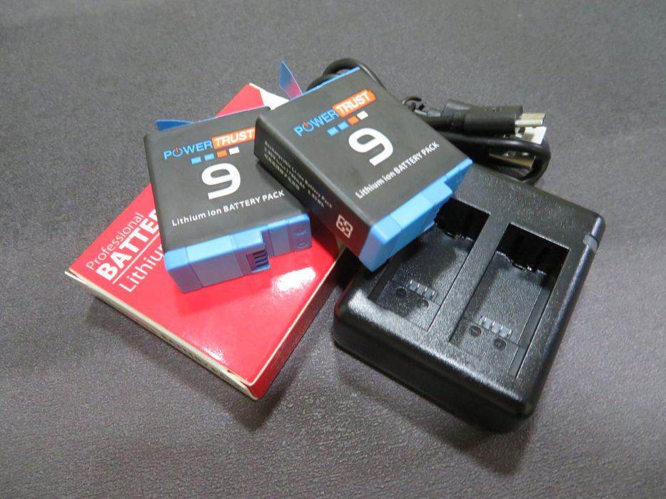 Kit Carregador/Bateria - Gopro Hero 9/10/11/12