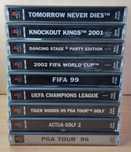 Zestaw 9 gier PlayStation 1.