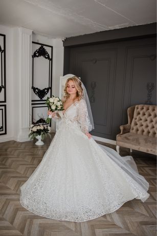 Шикарное свадебное платье бренда Anna Sposa