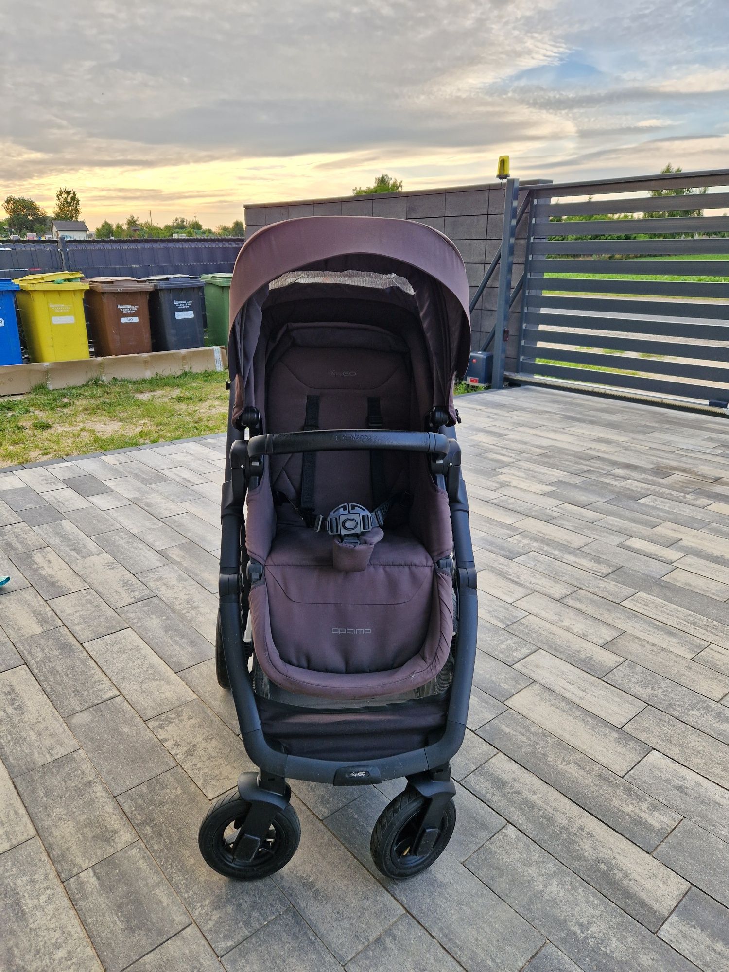 Wózek spacerowy EASYGO OPTIMO 2020 Basalt