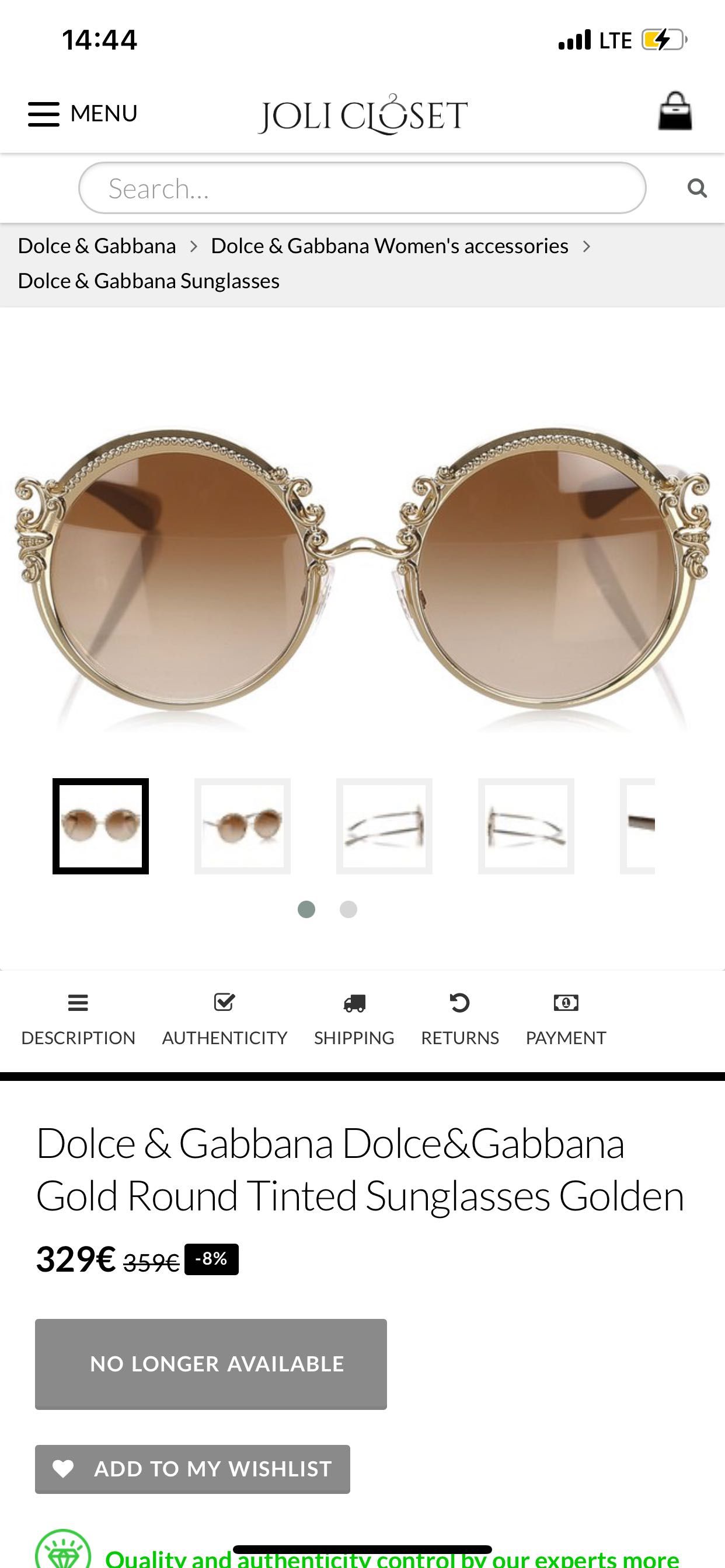 Роскошные солнцезащитные очки Dolce & Gabbana полный комплект в идеале
