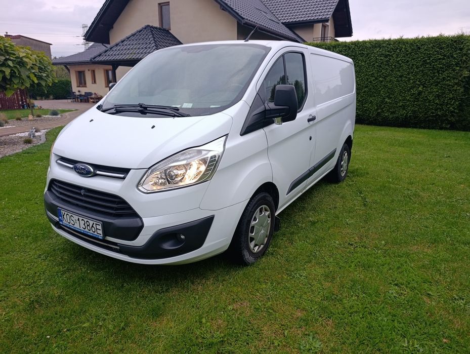 Ford Transit Custom, faktura VAT, L1H1, krajowy, niski przebieg