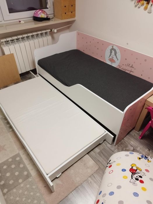 Łóżko podwójne dziecięce 160x80