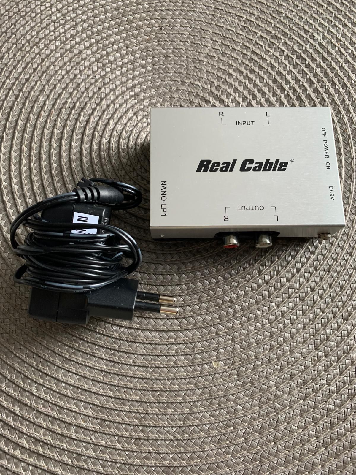 Przedwzmacniacz gramofonowy Real Cable NANO LP-1