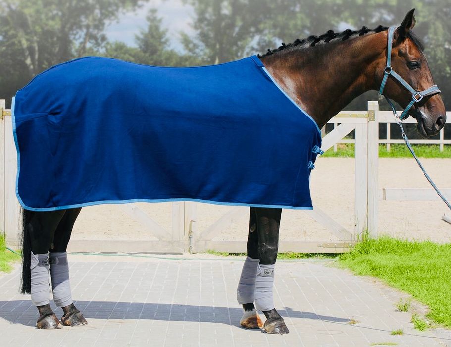 Derka polarowa ekona dla konia koni fioletowa 125