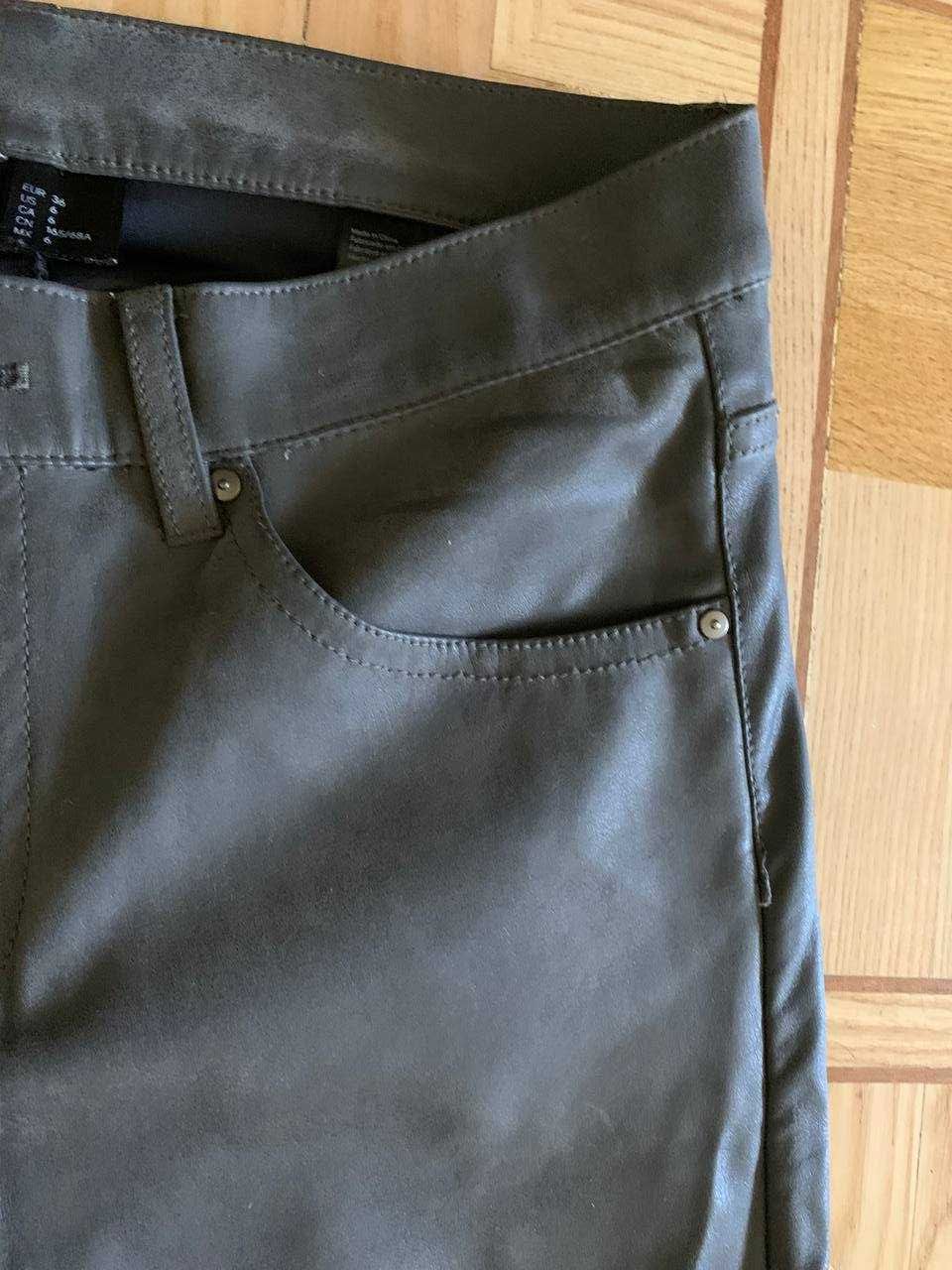 Кожаные брюки НМ, размер S