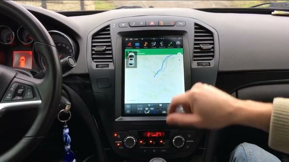 Radio GPS Cartech Opel Insígnia cd300/400