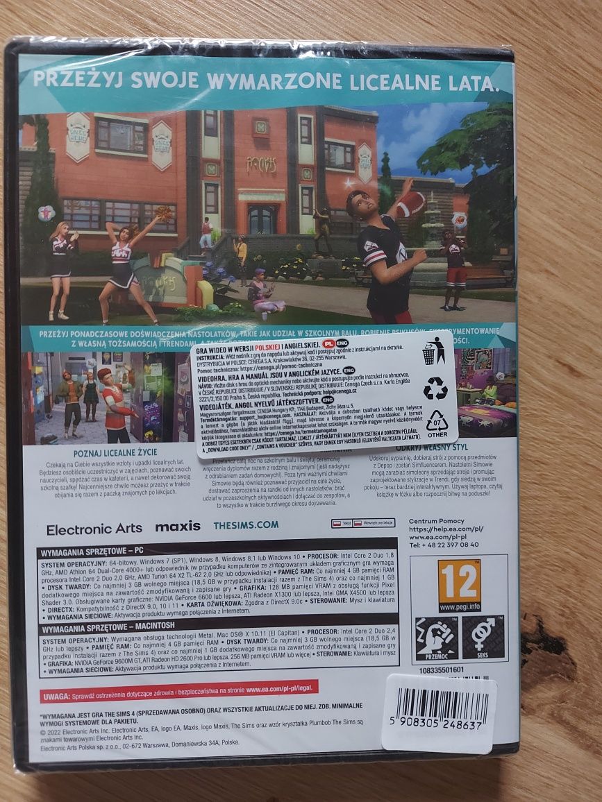 Dodatek The Sims 4 Licealne Lata nowy