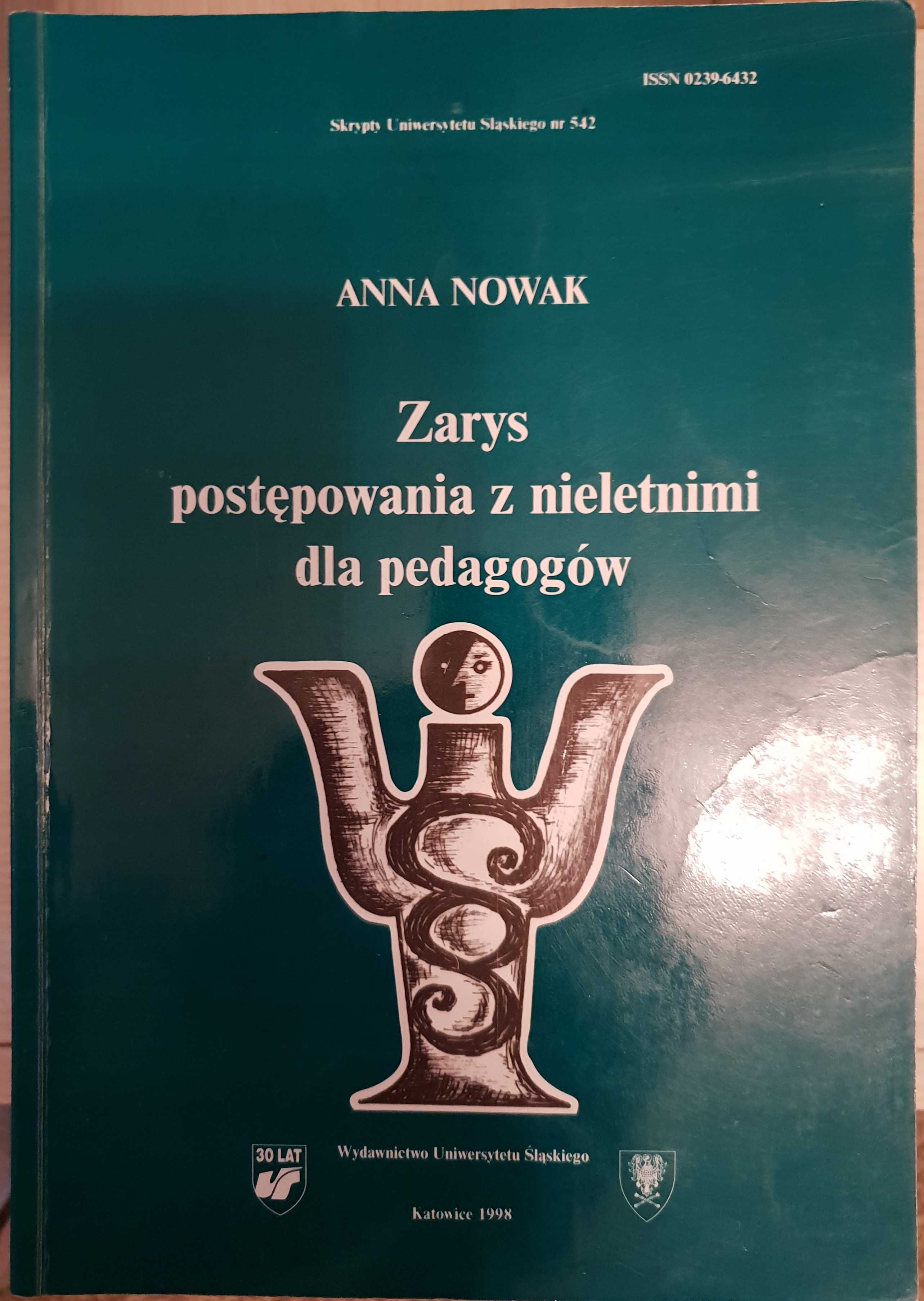 Zarys postępowania z nieletnimi dla pedagogów