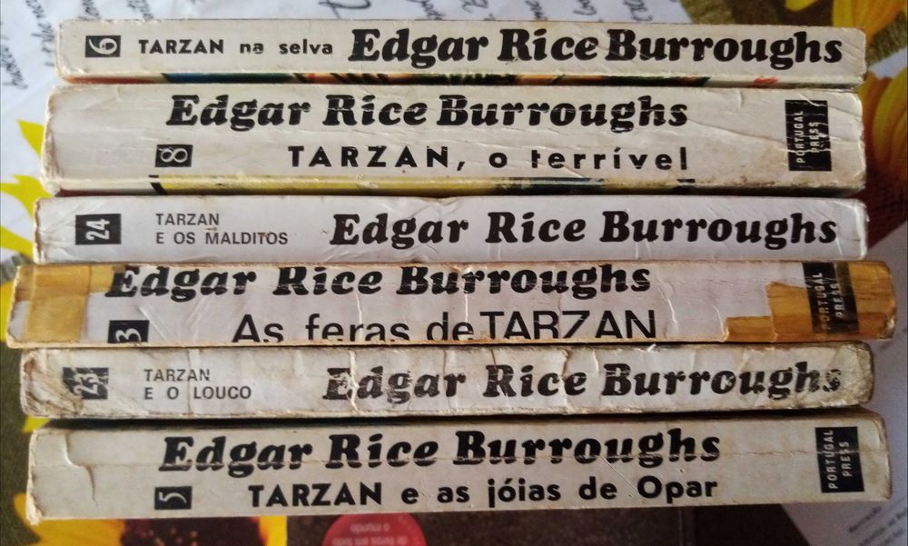 Tarzan - 6 livros = 15 euros