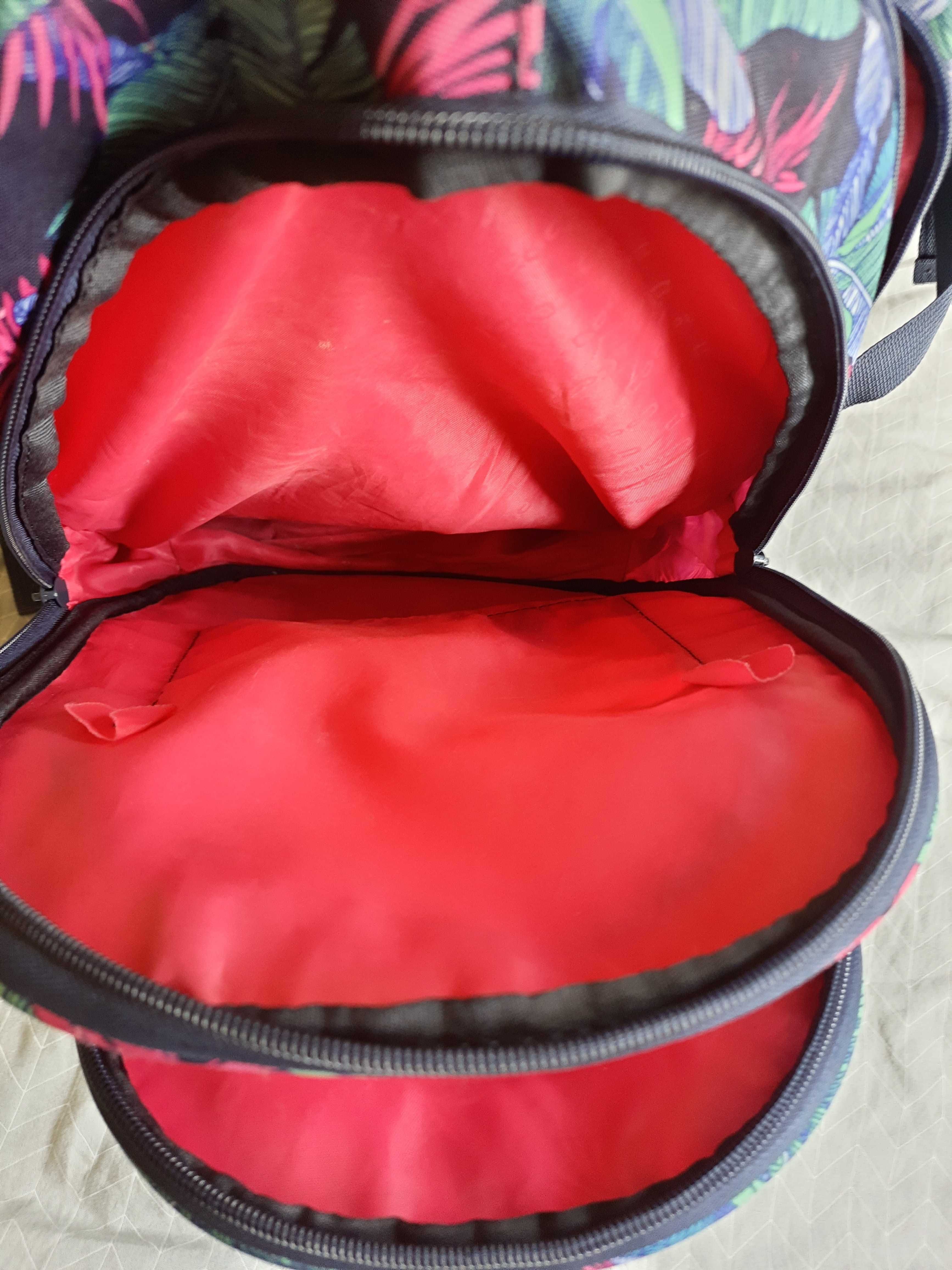 Plecak młodzieżowy szkolny CoolPack Faktor Turquoise Jungle
