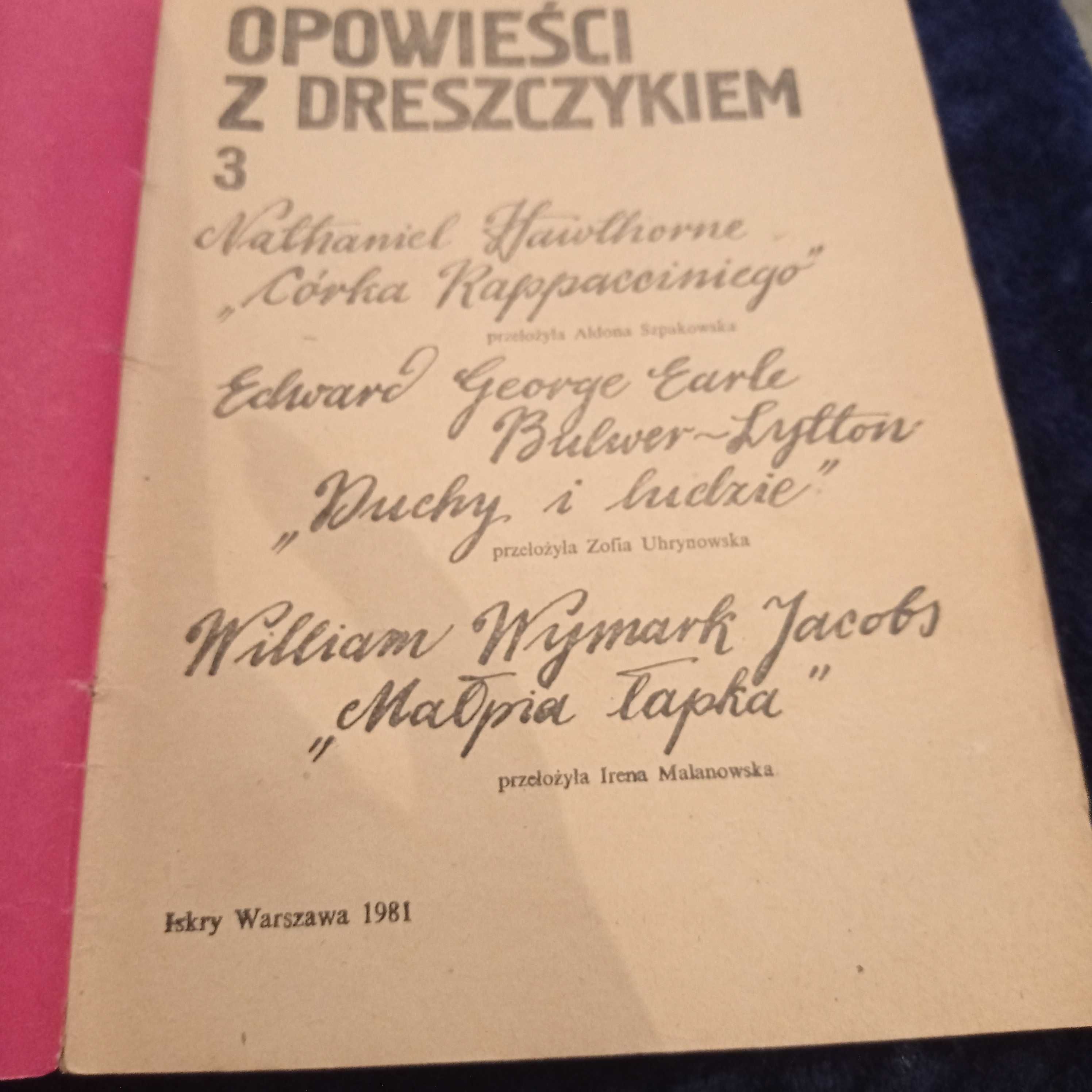 Opowieści z dreszczykiem Iskry 1981