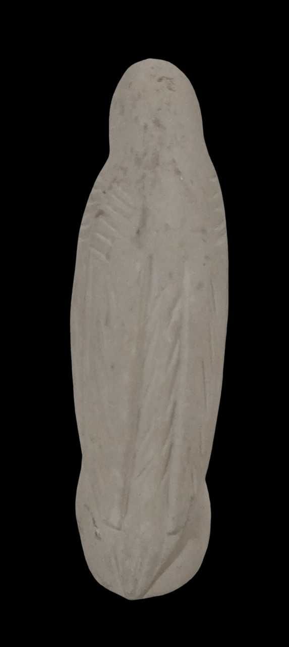 Estatueta de ave - Papagaio em pedra sabão