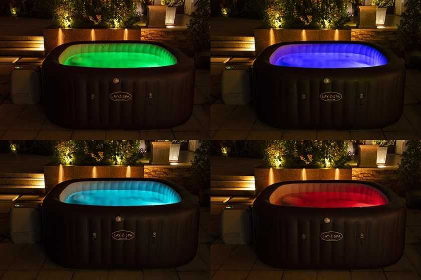 SPA dmuchane Jacuzzi HYDROMASAŻ 4 os. Bestway Maldives nr 60033