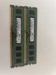 2x4gb DDR3 Samsung 1Rx8 PC3-12800U-11-13-A1 Dual Channel