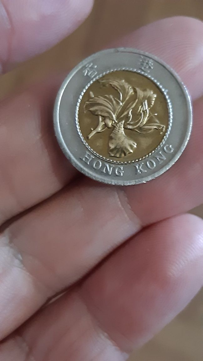10 доларів Гонг конг.1994р.