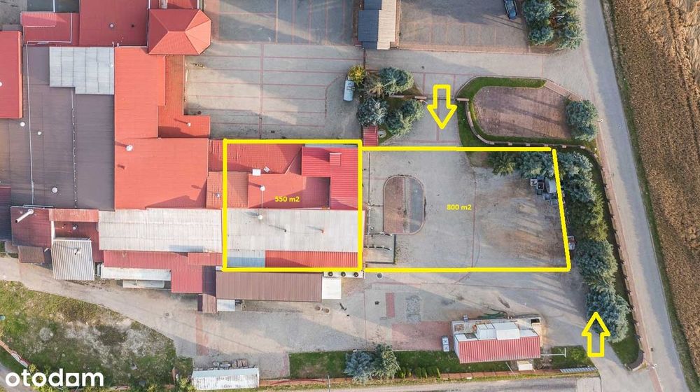 Hala Magazyn Z Placem, ( Do Adaptacji ) Bielawki , Pelplin