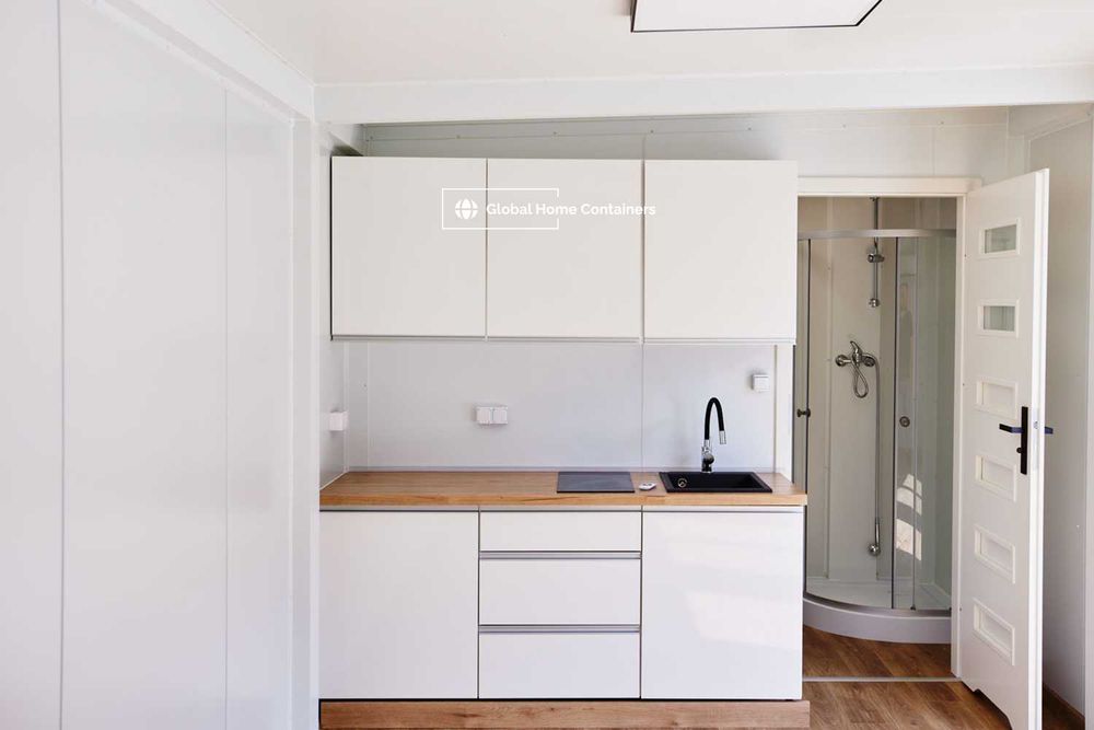 Kontener handlowy mieszkalny biurowy pawilon 6x3 7x3 8x3 9x3