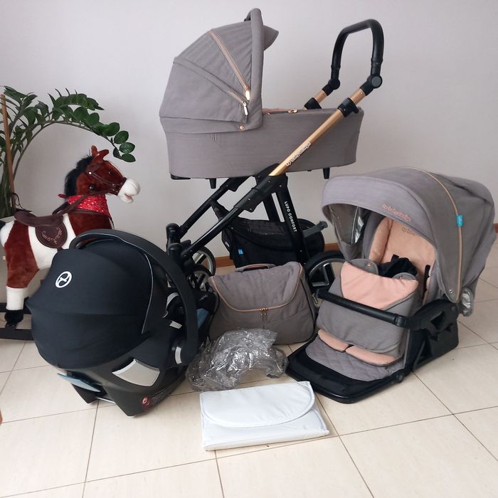 Przepiękny BabyDasing Lupo comfort wersja limitowana.3w1.