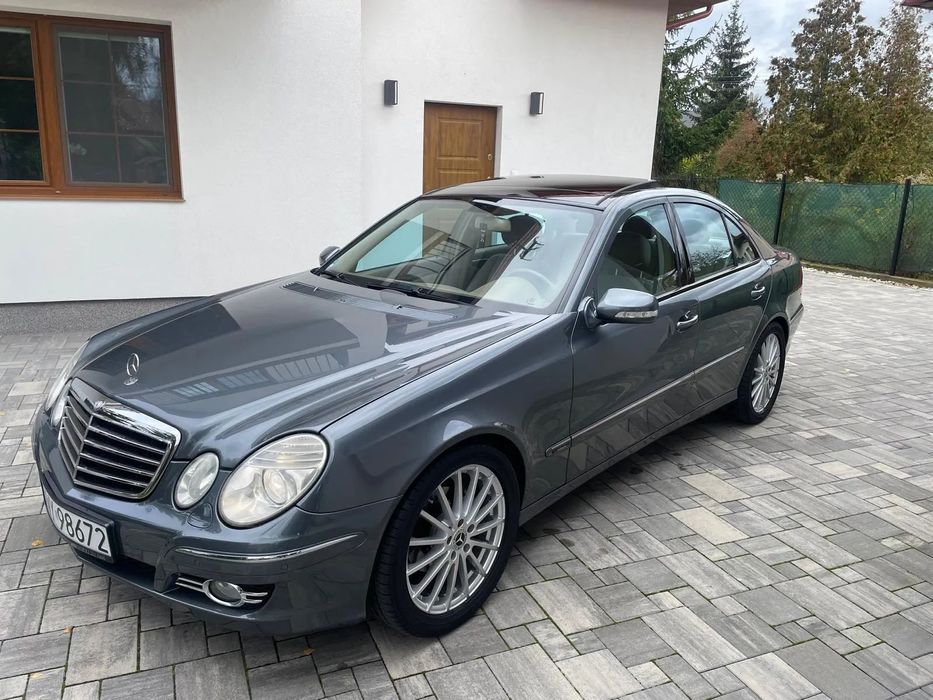 Mercedes-Benz Klasa E Mercedes W211 E300 Bluetec Panorama Idealny