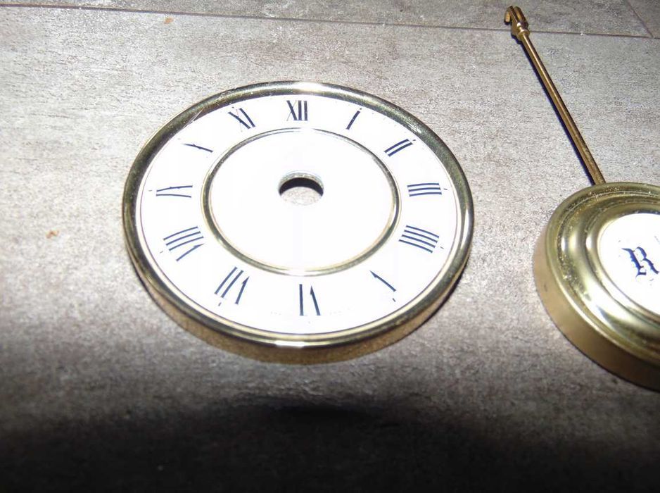 Wahadło,tarcza do zegara śr.72 mm.Germany