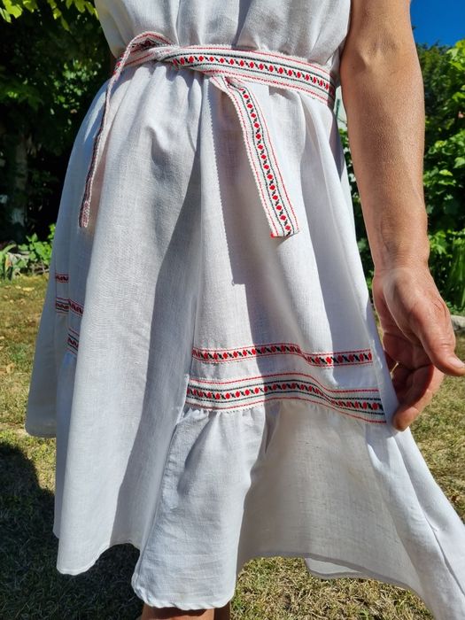 Сукня ретро  в українському національному стилі