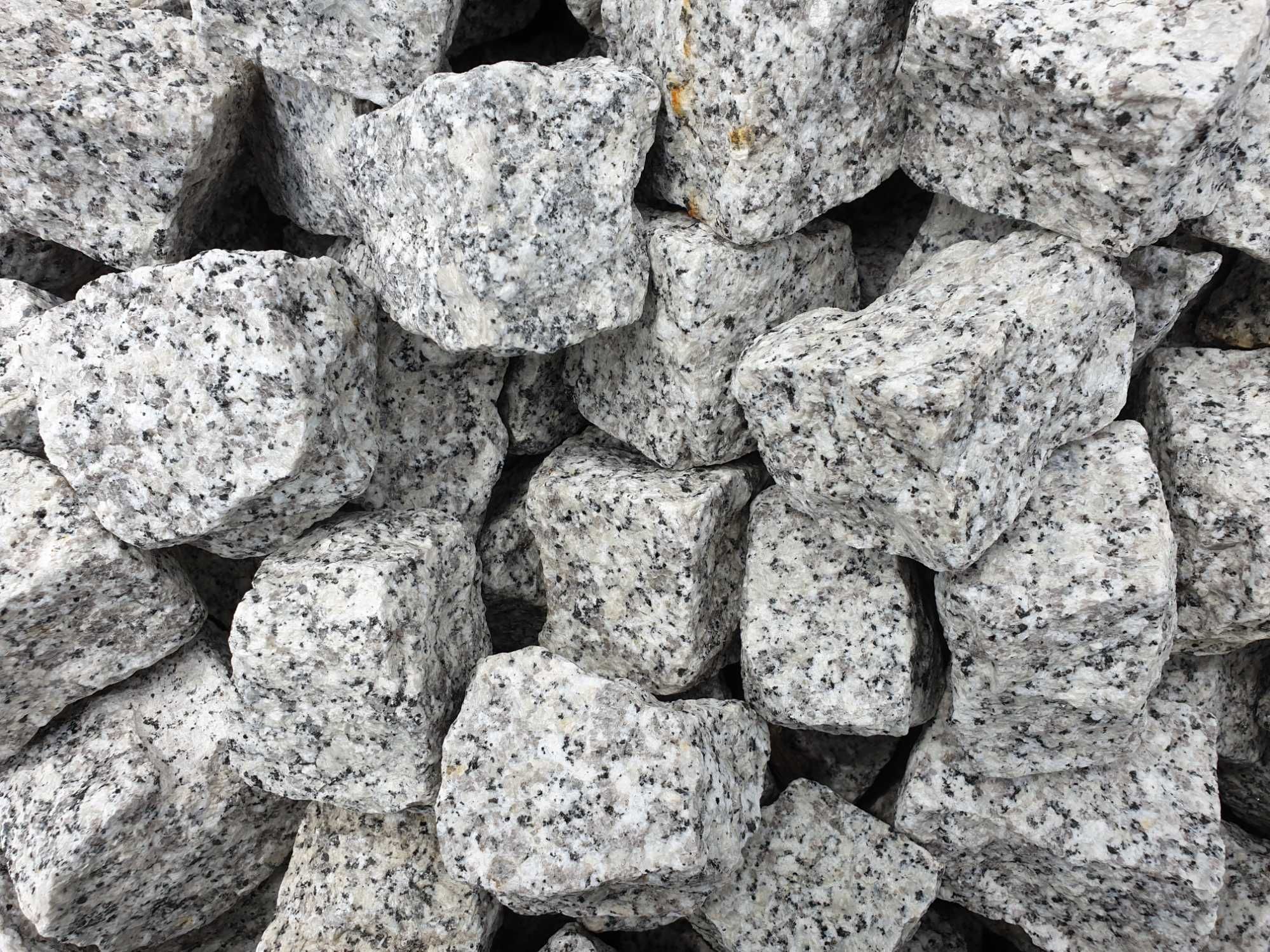 Kostka Brukowa Granitowa łupana - ścieżka, chodnik, podjazd, ogród