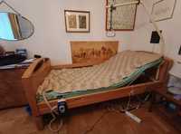 Łóżko rehabilitacyjne z 2 materacami