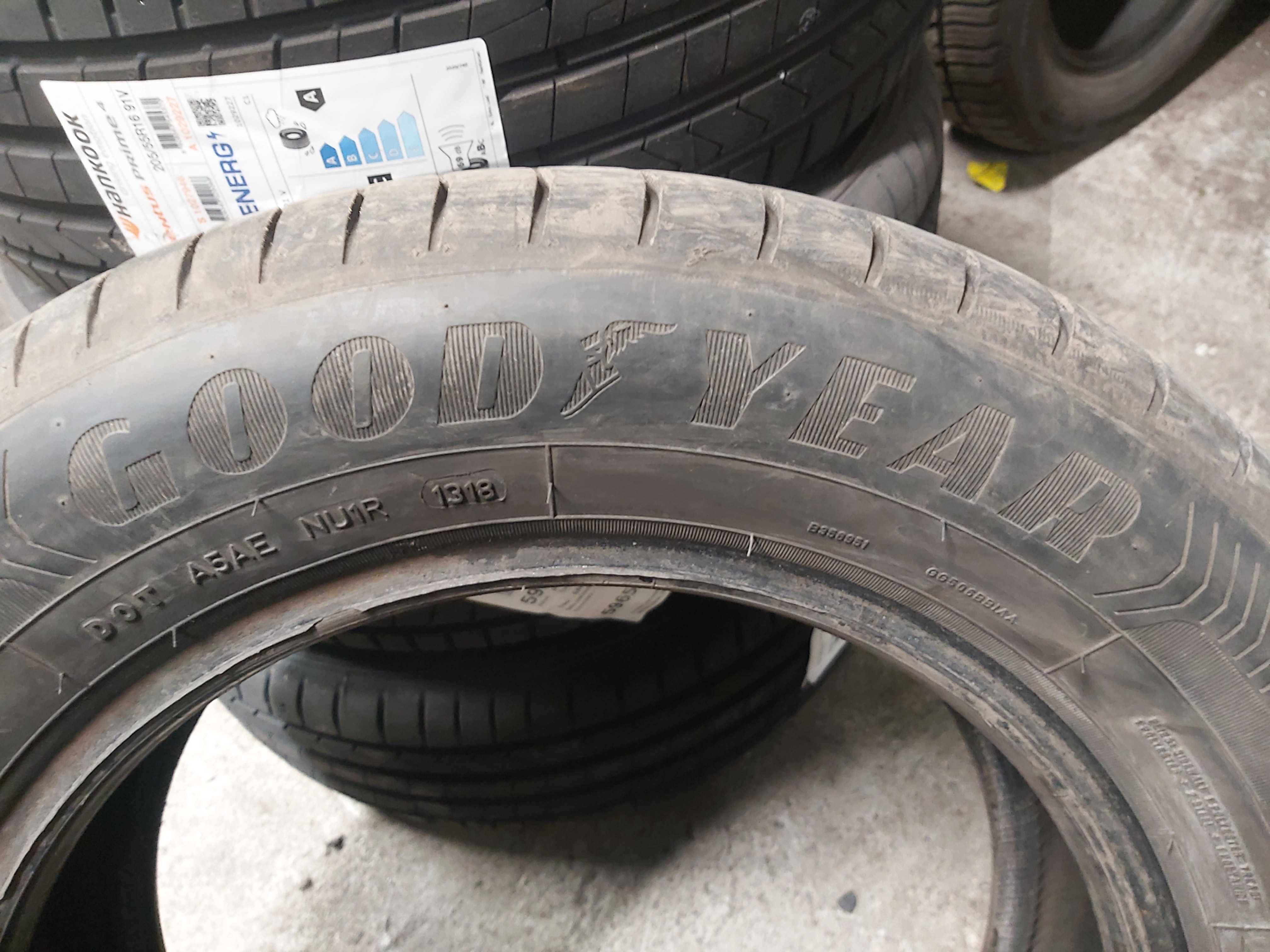 195/65R15 Dwie używane opony letnie Goodyear