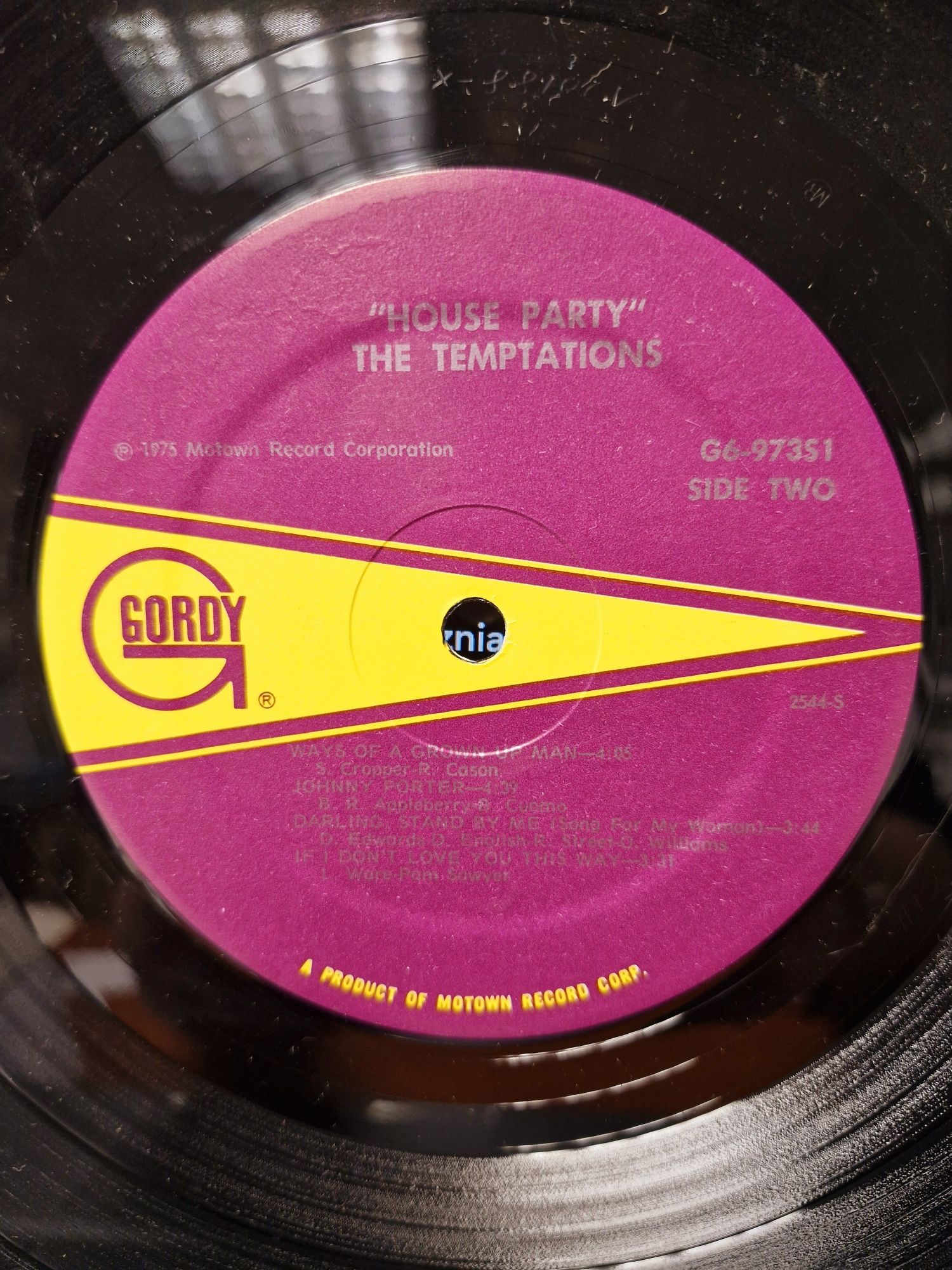 The Temptations – House Party LP Winyl Pierwsze tłoczenie USA 1975